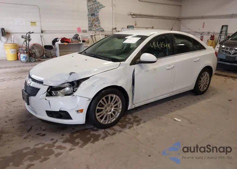 2011 Chevrolet Cruze Eco z USA, uszkodzony, nr VIN 1G1PK5S9XB7289960